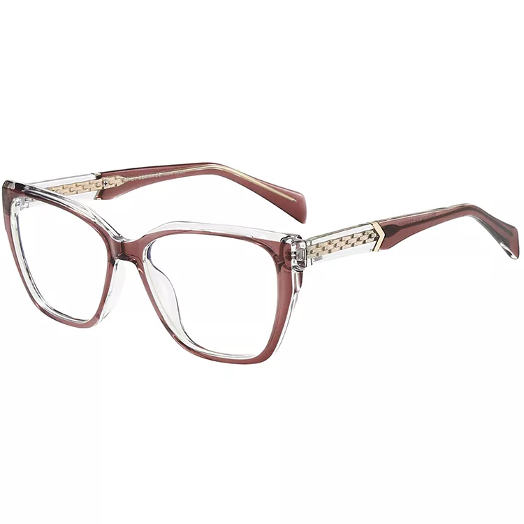CP Core Wire Temple Oversized Square Glasses
