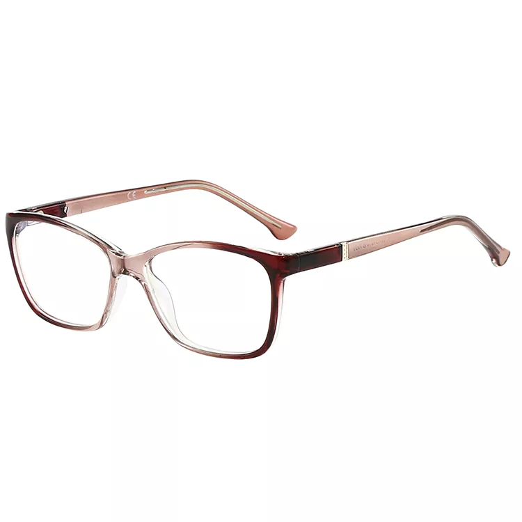 TR90 Chic Square Metal Accessories Optical Frames